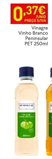 Recheio Vinagre Vinho Branco Peninsular promoção