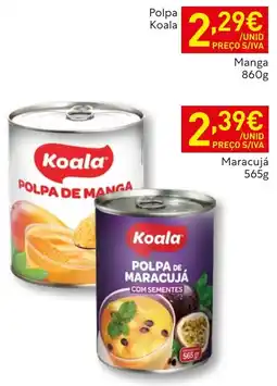 Recheio Polpa de manga koala promoção