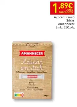 Recheio Açúcar branco sticks amanhecer promoção
