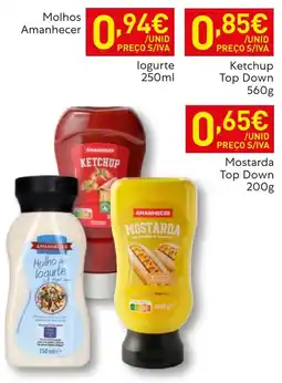 Recheio Molho de logurte Amanhecer promoção