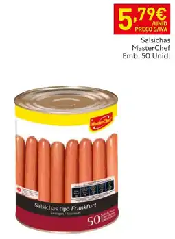 Recheio Salsichas tipo frankfurt masterchef promoção