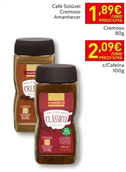 Recheio Café Solúvel Amanhecer promoção