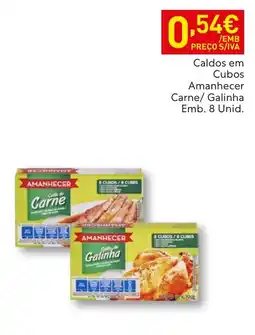 Recheio Caldos em Cubos Amanhecer Carne/ Galinha promoção