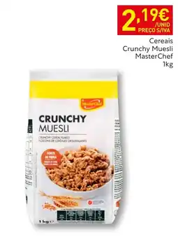 Recheio Cereais crunchy muesli masterchef promoção