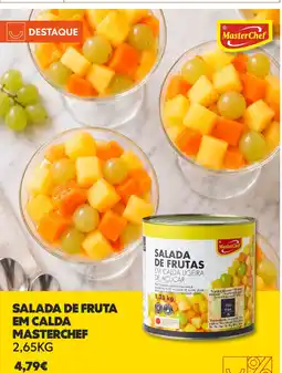 Recheio salada de fruta masterchef promoção