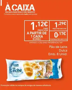 Recheio Pan de Leche Dulca promoção