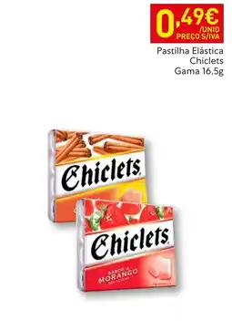 Recheio Pastilha Elástica Chiclets promoção