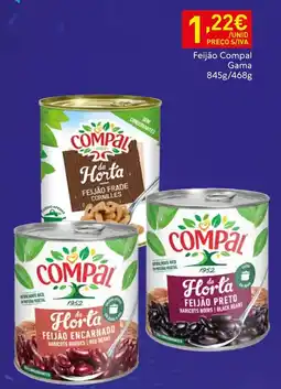 Recheio Feijão compal gama promoção