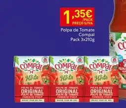 Recheio Polpa de Tomate Compal promoção