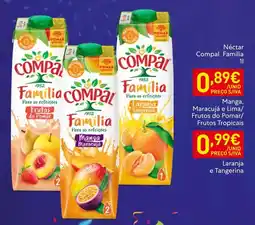 Recheio Néctar Compal Família promoção