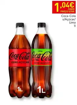 Recheio Coca-Cola s/Açúcar/Lima promoção