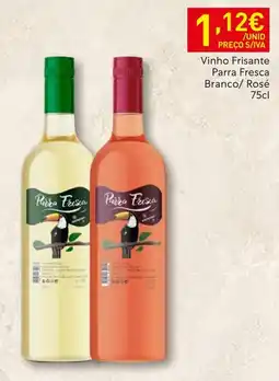 Recheio Vinho Frisante Parra Fresca Branco/ Rosé promoção