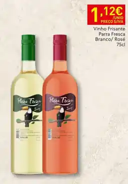 Recheio Vinho Frisante Parra Fresca Branco/ Rosé promoção