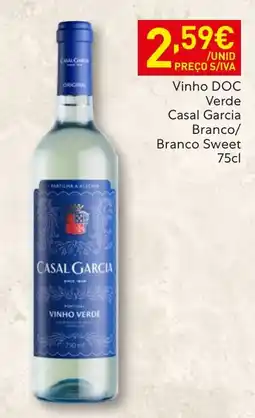 Recheio Casal Garcia Vinho Verde Branco/ Branco Sweet promoção