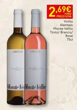 Recheio Vinho Monte Velho promoção