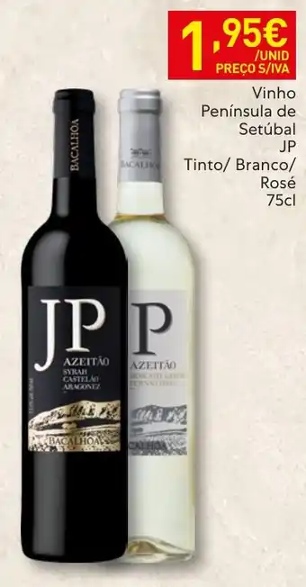 Recheio Vinho Península de Setúbal JP promoção