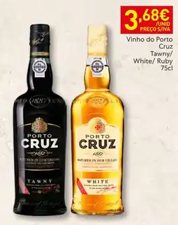 Recheio Vinho do Porto Cruz Tawny/White/Ruby promoção
