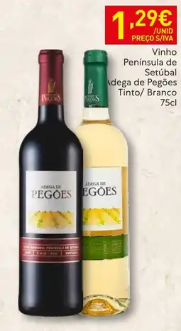 Recheio Vinho Península de Setúbal Adega de Pegões promoção