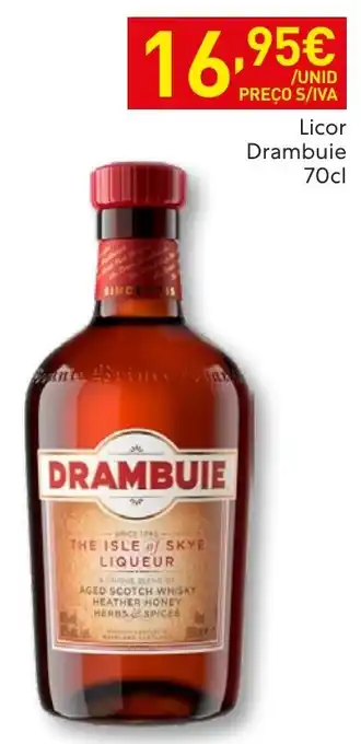 Recheio Licor Drambuie promoção