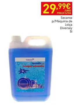 Recheio Secante p/máquina de loiça diversey promoção