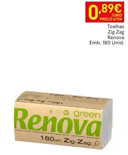 Recheio Toalhas zig zag renova promoção