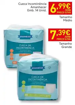 Recheio Cueca Incontinência Amanhecer promoção