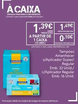 Recheio Tampões Amanhecer promoção