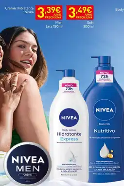 Recheio Nivea creme hidratante Men lata promoção