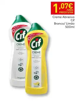 Recheio Creme Abrasivo Cif promoção