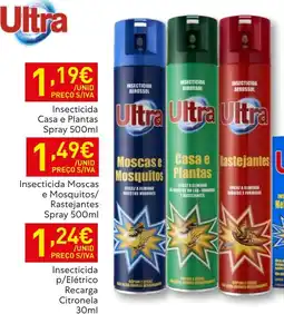 Recheio Ultra Insecticida Casa e Plantas Spray promoção
