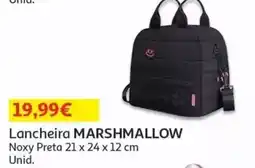 Auchan Lancheira marshmallow noxy preta promoção