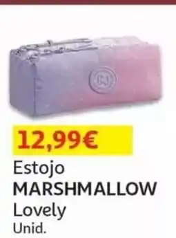 Auchan Estojo marshmallow lovely promoção