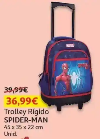 Trolley rígido spider-man