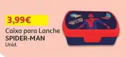 Auchan Caixa para Lanche Spider-man promoção