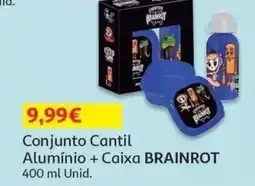 Auchan Conjunto Cantil Alumínio + Caixa Brainrot promoção