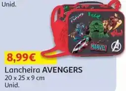 Auchan Lancheira avengers promoção