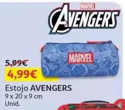 Auchan Estojo avengers promoção