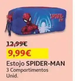 Auchan Estojo spider-man promoção