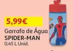 Auchan Garrafa de Água Spider-man promoção