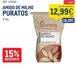 Makro Amido de milho puratos promoção
