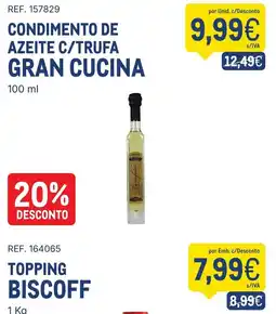 Makro condimento de azeite c/trufa gran cucina promoção