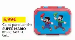Auchan Caixa para Lanche Super Mário promoção