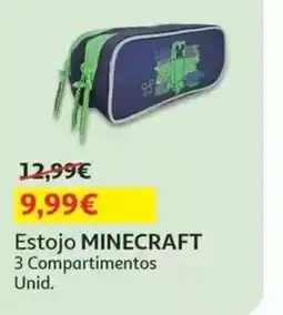 Auchan Estojo minecraft promoção
