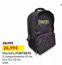 Auchan Mochila fortnite promoção