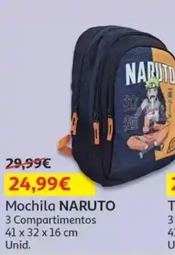 Auchan Mochila naruto promoção