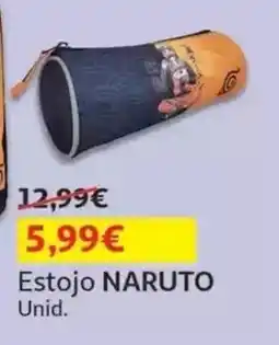 Auchan Estojo NARUTO promoção