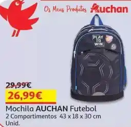 Auchan Mochila auchan futebol promoção