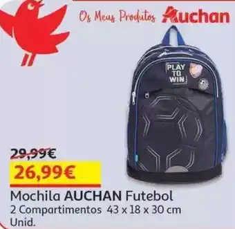 Mochila auchan futebol