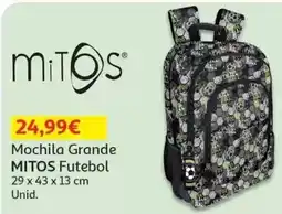Auchan Mochila Grande MITOS Futebol promoção