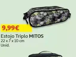 Auchan Estojo Triplo MITOS promoção